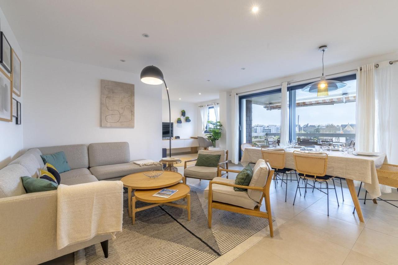 Grand Appartement De Standing Avec Terrasse Vue Port Au Centre De ヴァンヌ エクステリア 写真