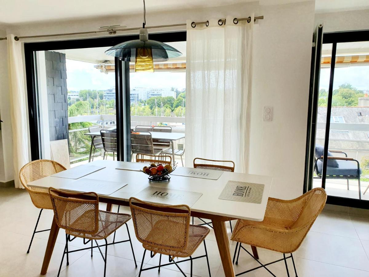 Grand Appartement De Standing Avec Terrasse Vue Port Au Centre De ヴァンヌ エクステリア 写真